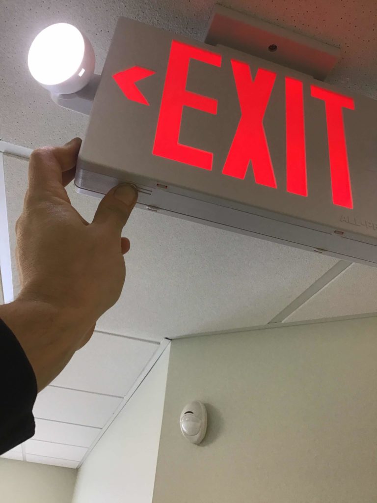 Exit & Emergency Lighting Repair Confires